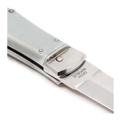 OTF knife PREDATOR gray handle scale 241-NH-1