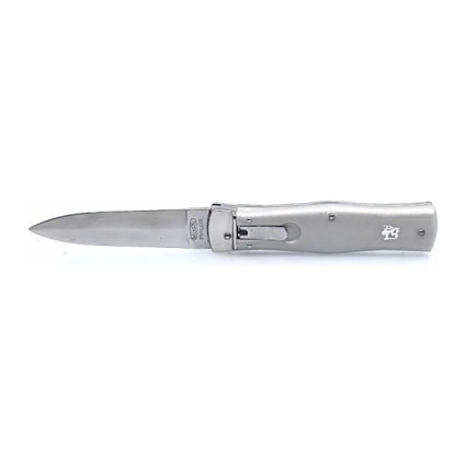 OTF knife PREDATOR gray handle scale 241-NH-1