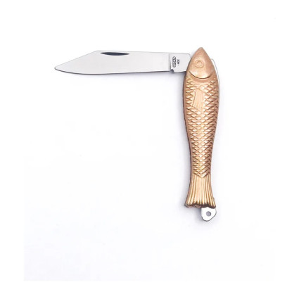 Pocket folding knife RYBIČKA – yellow 130-NZn-1/ZL Pocket folding knife RYBIČKA – yellow 130-NZn-1/ZL