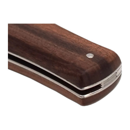 Ніж викидний PREDATOR з кліпсою – накладка руків'я палісандр 241-ND-1/ CLIP