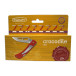 Folding knife CROCODILE red handle scale, blade with pin 243-NH-1/C