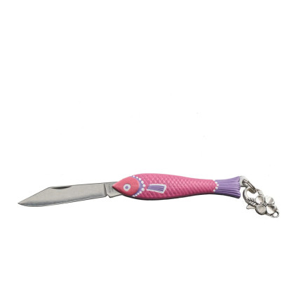 Pocket knife RYBIČKA – PINK 130-NZn-1