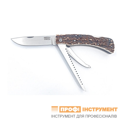 Hunting folding knife HUBERT 3-piece with saw and pick – rosewood handle 245-XP-3 Hunting folding knife HUBERT 3-piece with saw and pick – rosewood handle 245-XP-3