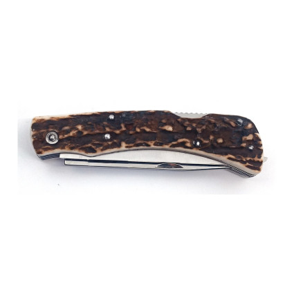 Hunting folding knife HUBERT 3-piece with saw and pick – rosewood handle 245-XP-3 Hunting folding knife HUBERT 3-piece with saw and pick – rosewood handle 245-XP-3