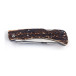 Hunting folding knife HUBERT 3-piece with saw and pick – rosewood handle 245-XP-3 Hunting folding knife HUBERT 3-piece with saw and pick – rosewood handle 245-XP-3