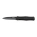 OTF knife PREDATOR BLACKOUT with clip – N690 steel, DLC finish 241-BH-1/B/CLIP