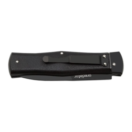 OTF knife PREDATOR BLACKOUT with clip – N690 steel, DLC finish 241-BH-1/B/CLIP OTF knife PREDATOR BLACKOUT with clip – N690 steel, DLC finish 241-BH-1/B/CLIP