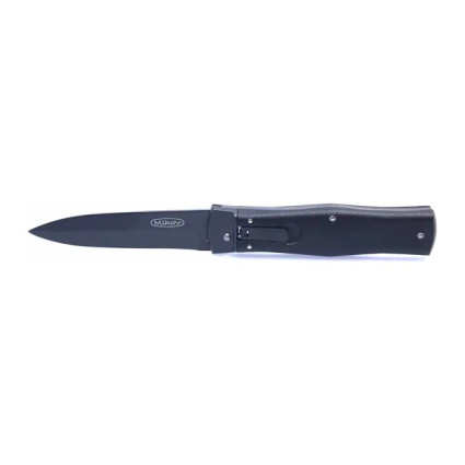 OTF knife PREDATOR BLACKOUT with clip – N690 steel, DLC finish 241-BH-1/B/CLIP OTF knife PREDATOR BLACKOUT with clip – N690 steel, DLC finish 241-BH-1/B/CLIP