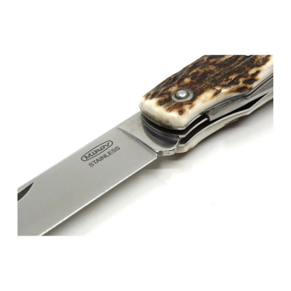 Hunting folding knife HUBERT 2-piece with saw – rosewood handle 245-XP-2 Hunting folding knife HUBERT 2-piece with saw – rosewood handle 245-XP-2