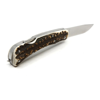 Hunting folding knife HUBERT 2-piece with saw – rosewood handle 245-XP-2 Hunting folding knife HUBERT 2-piece with saw – rosewood handle 245-XP-2