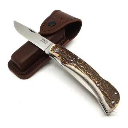 Hunting folding knife HUBERT 2-piece with saw – rosewood handle 245-XP-2 Hunting folding knife HUBERT 2-piece with saw – rosewood handle 245-XP-2