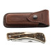 Hunting folding knife HUBERT 2-piece with saw – rosewood handle 245-XP-2 Hunting folding knife HUBERT 2-piece with saw – rosewood handle 245-XP-2