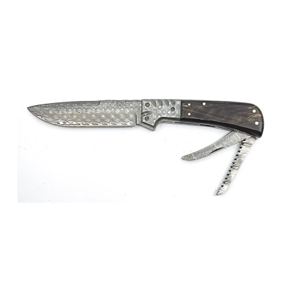 Narrow Hunting knife LES EXCLUSIVE – Buffalo horn handle scale 398-DR-13/A Narrow Hunting knife LES EXCLUSIVE – Buffalo horn handle scale 398-DR-13/A