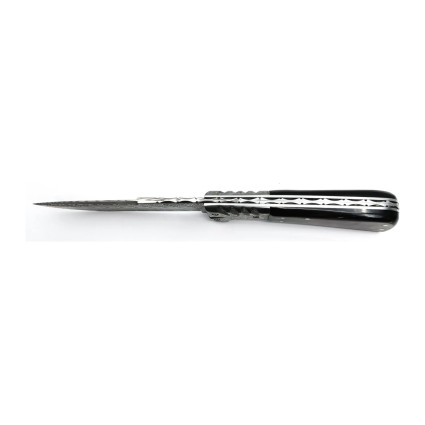Narrow Hunting knife LES EXCLUSIVE – Buffalo horn handle scale 398-DR-13/A Narrow Hunting knife LES EXCLUSIVE – Buffalo horn handle scale 398-DR-13/A