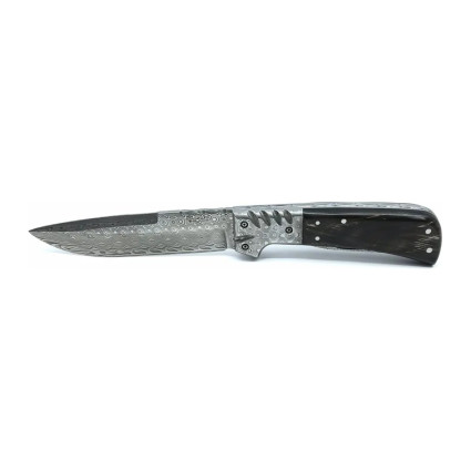 Narrow Hunting knife LES EXCLUSIVE – Buffalo horn handle scale 398-DR-13/A Narrow Hunting knife LES EXCLUSIVE – Buffalo horn handle scale 398-DR-13/A