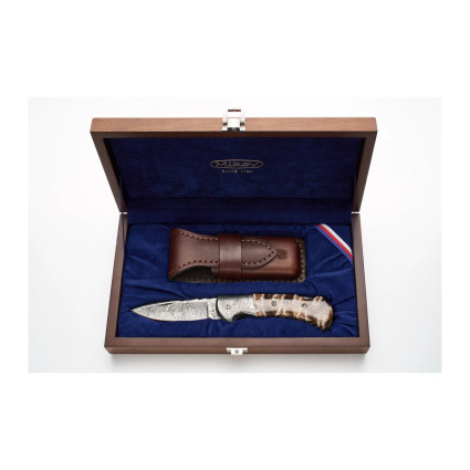 Hunting folding knife HABLOCK EXCLUSIVE – Mammoth ivory 220-DM-1 Hunting folding knife HABLOCK EXCLUSIVE – Mammoth ivory 220-DM-1