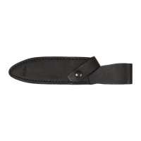 Leather sheath BOMBUR black 366-NG