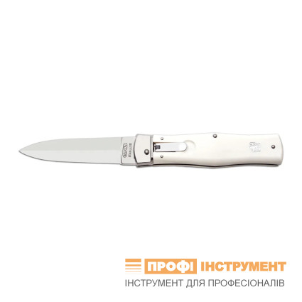 Ніж викидний PREDATOR біла накладка руків'я 241-NH-1 WHITE