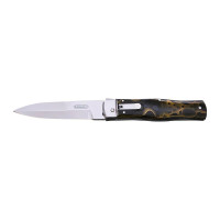 OTF knife PREDATOR – steel N690, raffir green handle scale 241-BRa-1 RAFFIR OTF knife PREDATOR – steel N690, raffir green handle scale 241-BRa-1 RAFFIR