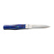 OTF knife PREDATOR – steel N690, raffir handle scale blue 241-BRa-1 RAFFIR