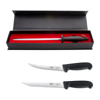 PROMOTIONAL SET – BUTCHER WITH SHARPENING STEEL PROMOTIONAL SET – BUTCHER WITH SHARPENING STEEL