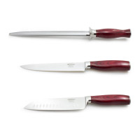 PROMOTIONAL SET – RUBY WITH SHARPENING STEEL