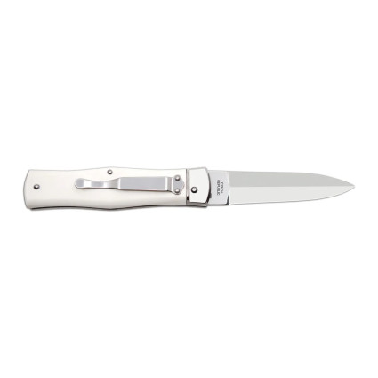 OTF knife PREDATOR with clip white handle scale 241-NH-1/KLIP OTF knife PREDATOR with clip white handle scale 241-NH-1/KLIP