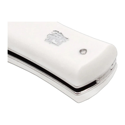 OTF knife PREDATOR with clip white handle scale 241-NH-1/KLIP OTF knife PREDATOR with clip white handle scale 241-NH-1/KLIP