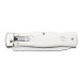 OTF knife PREDATOR with clip white handle scale 241-NH-1/KLIP OTF knife PREDATOR with clip white handle scale 241-NH-1/KLIP