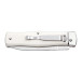 OTF knife PREDATOR with clip white handle scale 241-NH-1/KLIP OTF knife PREDATOR with clip white handle scale 241-NH-1/KLIP