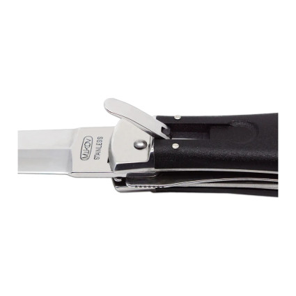 OTF knife PREDATOR black 2-piece with clip 241-NH-2/N/CLIP OTF knife PREDATOR black 2-piece with clip 241-NH-2/N/CLIP