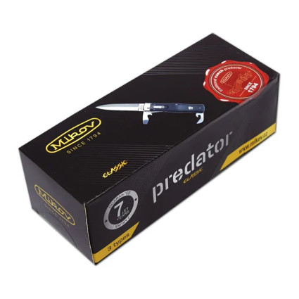 OTF knife PREDATOR black 2-piece with clip 241-NH-2/N/CLIP OTF knife PREDATOR black 2-piece with clip 241-NH-2/N/CLIP