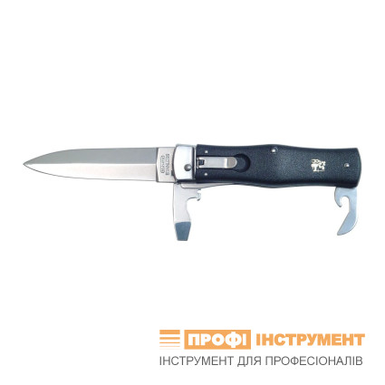 OTF knife PREDATOR black 3-piece with clip 241-NH-3/N/CLIP
