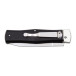OTF knife PREDATOR black 3-piece with clip 241-NH-3/N/CLIP