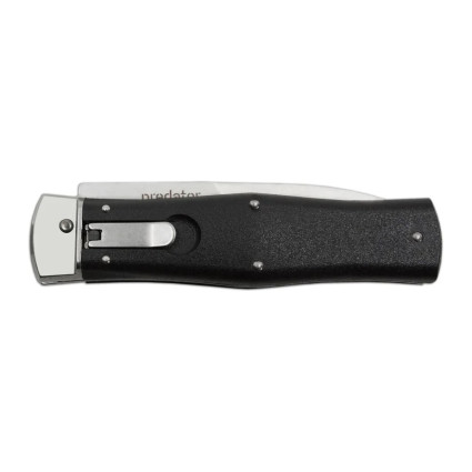 Нож выкидной PREDATOR STONEWASH с клипсой для левши – сталь N690 241-BH-1 L/STN/CLIP