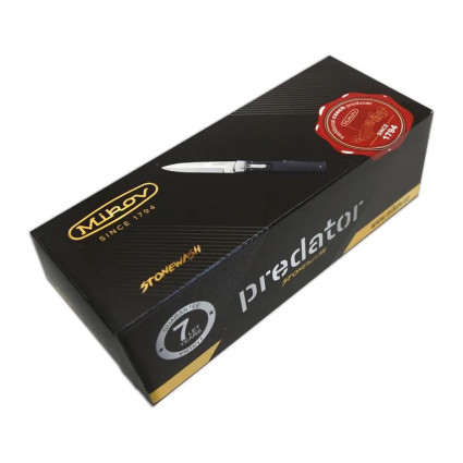 Нож выкидной PREDATOR STONEWASH с клипсой для левши – сталь N690 241-BH-1 L/STN/CLIP