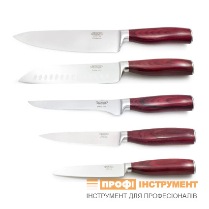 ПРОМОЦІЙНИЙ НАБІР НОЖІВ RUBY – ШЕФ-1x400-ND-20, 1x405-ND-18, 1x402-ND-15, 1x403-ND-13, 1x406-ND-10 ПРОМОЦІЙНИЙ НАБІР НОЖІВ RUBY – ШЕФ-1x400-ND-20, 1x405-ND-18, 1x402-ND-15, 1x403-ND-13, 1x406-ND-10