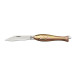 Pocket knife RYBIČKA – yellow STONEWASH 130-NZn-1/ZL – STONEWASH