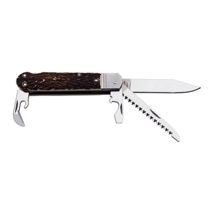 Hunting folding knife FIXIR 4-piece with saw and bottle opener and can opener 232-XH-4 Hunting folding knife FIXIR 4-piece with saw and bottle opener and can opener 232-XH-4