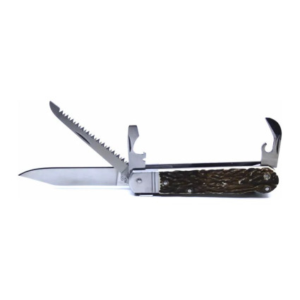 Hunting folding knife FIXIR 4-piece with saw and bottle opener and can opener 232-XH-4 Hunting folding knife FIXIR 4-piece with saw and bottle opener and can opener 232-XH-4