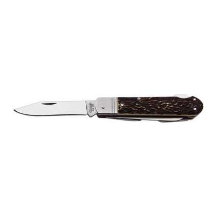 Hunting folding knife FIXIR 5-piece with saw, corkscrew and bottle opener and can opener 232-XH-5V
