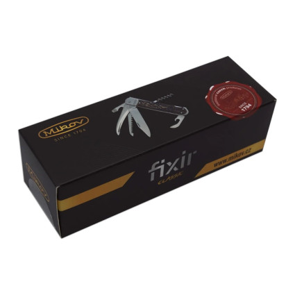 Hunting folding knife FIXIR 5-piece with saw, corkscrew and bottle opener and can opener 232-XH-5V