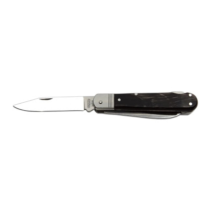 Hunting folding knife FIXIR 3-piece with saw and pricker – handle scale buffalo horn 232-XR-3 Hunting folding knife FIXIR 3-piece with saw and pricker – handle scale buffalo horn 232-XR-3