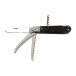 Hunting folding knife FIXIR 4-piece with saw, pick, and corkscrew – buffalo horn handle scale 232-XR-4V