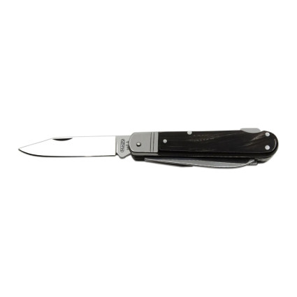 Hunting folding knife FIXIR 6-piece with saw, pick, corkscrew, and bottle and can opener – buffalo horn handle scale 232-XR-6V Hunting folding knife FIXIR 6-piece with saw, pick, corkscrew, and bottle and can opener – buffalo horn handle scale 232-XR-6V
