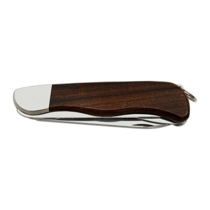 Outdoor folding pocket knife HIKER 2-piece with saw – handle rosewood 116-ND-2