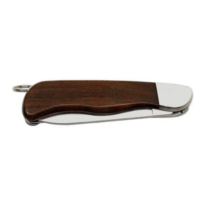 Outdoor folding pocket knife HIKER 2-piece with saw – handle rosewood 116-ND-2