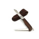 Outdoor folding pocket knife HIKER 2-piece with saw – handle rosewood 116-ND-2