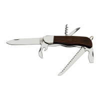 Outdoor folding pocket knife HIKER 6-piece with saw, corkscrew and bottle opener and can opener – ha Outdoor folding pocket knife HIKER 6-piece with saw, corkscrew and bottle opener and can opener – ha