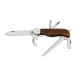 Outdoor folding pocket knife HIKER 6-piece with saw, screwdriver and bottle opener and can opener -
